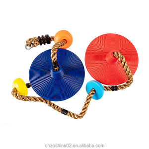 Accesorio para Parque Infantil Zoshine: <span class=keywords><strong>Columpio</strong></span> de Cuerda Redonda <span class=keywords><strong>con</strong></span> Nudos Reforzados, Juguete Educativo de Escalada para Niños - Product Image 1