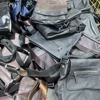 Sacs fourre-tout décontractés en cuir véritable pour hommes A13 de haute qualité - Style vintage tendance, vente en gros, tailles variées