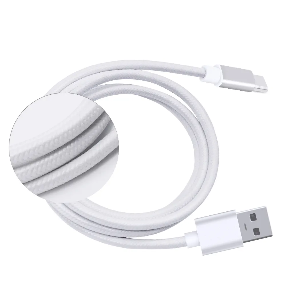 USB Type C Charging Cord Compatible with Samsung Galaxy Note 9 8 S10 S9 S8 Plus, Google Pixel 2 XL, LG G7 V35-White Color