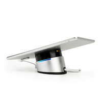 Support de tablette PC antivol pour comptoir, support de téléphone intelligent antivol avec câble de sécurité pour exposition avec chargeur