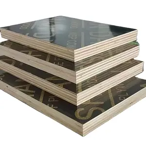 Plywood Cost-effective Waterproof 4x8 Poplar Board Wood Plate 12mm 15mm 18mm Poplar Plywood Sheet