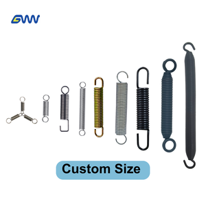 Kait pegas tekanan kumparan industri baja tahan karat kustom pegas ekstensi panjang murah dan dalam jumlah besar - Product Image 4