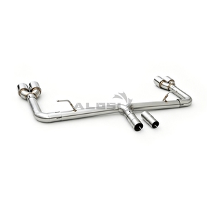 Embouts d'échappement à quatre branches antirouille pour hayon <span class=keywords><strong>Audi</strong></span> <span class=keywords><strong>A3</strong></span> 8V 1.8T 2.0T 2014-2020 – Composant d'échappement au look sport agressif - Product Image 2