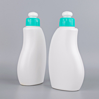 Bouteille plastique vide à personnaliser, emballage de liquide HDPE, taille 41x81mm, 250ml, 10 pièces