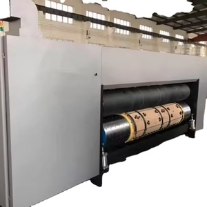Automatico 2/3/4 colori scatola Flexo stampante Slotter Die Cutter cartella <span class=keywords><strong>Gluer</strong></span> macchina - Product Image 5
