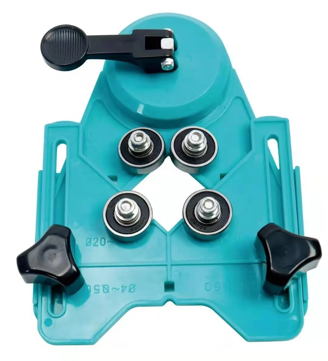 Sucker tile hole positioner multifunctional glass drilling auxiliary tool fixed adjustable hole positioner