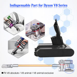 V8 21.6v 3000mAh 4000mAh 5200mAh 214730 mAh SV10 Batterie de remplacement sous vide 215681-01 966489.04 215866-01 - Product Image 6