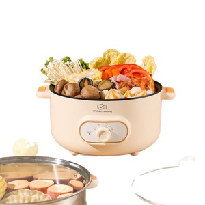 หม้อไฟฟ้าอเนกประสงค์ Kitchen Mommy ขนาด 4 ลิตร พร้อมฝาแก้วนิรภัย ควบคุมการทำงานด้วยระบบกลไก - Product Image 5
