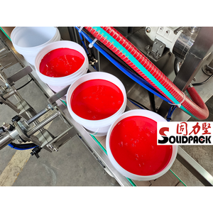 Solidpack 5-20 <span class=keywords><strong>litres</strong></span> automatique peinture à l'huile liquide seau tambour peut peser la machine de remplissage - Product Image 4