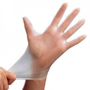 Guantes desechables de <span class=keywords><strong>PVC</strong></span> Guantes DE TRABAJO DE <span class=keywords><strong>PVC</strong></span> Guantes de vinilo transparente - Product Image 4