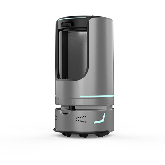Factory Outlet Autonomous Food Truck  Enclosed Food Delivery Robot in Restaurant Hotel