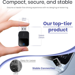 Adaptador Inalámbrico 2 en 1 para CarPlay y Android Auto, Conexión WiFi de 5 GHz, Baja Latencia, Plug and Play, Modelo Portátil K2, Dongle CarPlay - Product Image 3