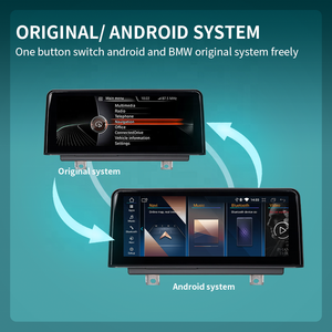 RoadNavi <span class=keywords><strong>Android</strong></span> 13 Radio de coche inalámbrico Carplay <span class=keywords><strong>Android</strong></span> auto GPS Navi reproductor Multimedia para BMW 1 serie - Product Image 5