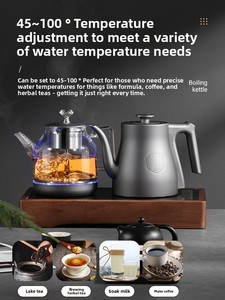 Hervidor Eléctrico Automático con Bomba de <span class=keywords><strong>Agua</strong></span> Integrada, Especial para Mesa de Té, Máquina Inteligente para Preparar Té - Product Image 4