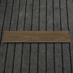 Carreaux de planche de bois en porcelaine brune Avila 200x1200mm pour sols et murs en satin et carreaux de surface mats rustiques par Novac Ceramic - Product Image 5