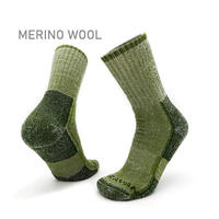 Chaussettes de sport chaudes personnalisées pour hommes et femmes, chaussettes de ski athlétiques unisexes, chaussettes de randonnée épaisses en laine mérinos pour activités de plein air