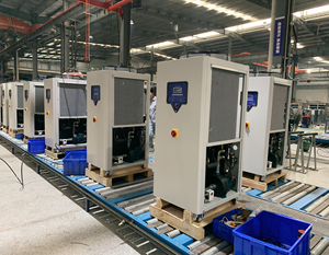 8HP 19.6kw Tanque interior y bomba de agua Industria de caucho y plástico Enfriador refrigerado por aire - Product Image 6