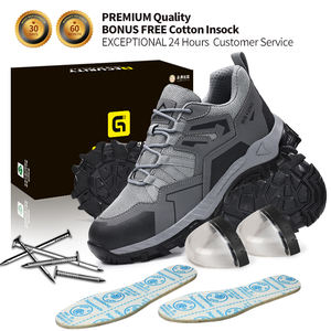 JINGTU Chaussures <span class=keywords><strong>de</strong></span> sécurité isolées 10KV anti-crevaison <span class=keywords><strong>ultra</strong></span>-légères avec semelle en caoutchouc et plastique pour hommes - Product Image 4