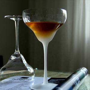Verrerie à cocktail géante Samyo gros verres à Margarita en <span class=keywords><strong>verre</strong></span> dépoli transparent soufflé à la main 16oz - Product Image 3