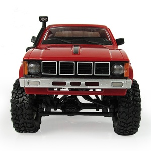 Coche RC WPL C24 2.4G Crawler Todoterreno Buggy 1:14 4WD RTR Juguete de Radiocontrol con Alcance de 50m y Control Remoto con Cable USB - Product Image 1