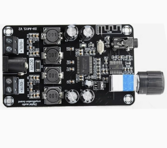 XH-A415 High-power Adjustable Audio Power Amplifier Board, TPA3118D2, Supports  5.0 High-definition Dual 50W Output