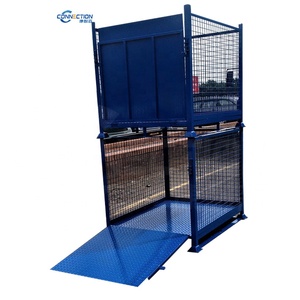 Nhiệm vụ nặng nề công nghiệp Stackable Pallet Hộp Hàn gấp xếp chồng lưới kim loại lồng - Product Image 5