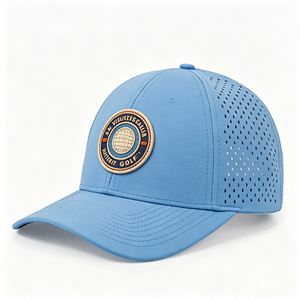 Unisex Cotton Baseball Cap 5-Panel Adjustable Golf Gorras Casual <b>Hat</b> with Front Logo Patch <b>Waterproof</b> Quick Dry Sport <b>Hat</b> - Product Image 2