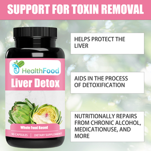 Wholesale Price Healthy Food <b>Supplement</b> Support Kidney Function Detoxification Vegetable Capsules Liver Detox Capsules 90 Caps - Product Image 5