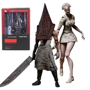 ของเล่นขายส่งคุณภาพสูง <span class=keywords><strong>Silent</strong></span> <span class=keywords><strong>Hill</strong></span> 2 ตุ๊กตาพยาบาลหัวกลม SP-061 / ตุ๊กตาพีวีซีรูปทรงพีระมิดสีแดง SP-055 ของสะสม - Product Image 5