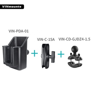 Support de lecteur de codes-barres sans fil VIN avec récepteur USB portable et multiples pinces pour supermarché, entrepôt et stockage - Product Image 2