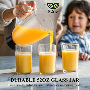 52 oz Countertop Máy xay sinh tố & 24 oz cá nhân Máy xay sinh tố Combo mới nâng cấp 6-lá lưỡi 3 điều chỉnh tốc độ cho các loại nước ép Maker - Product Image 5