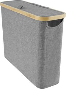 Cestino porta carta igienica KUYUE con coperchio, porta carta igienica in bambù, organizer da <span class=keywords><strong>bagno</strong></span> - Product Image 2