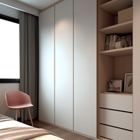 Armoire de rangement en MDF avec tiroirs, style moderne, blanc, gris marine, chêne, brun foncé, nordique