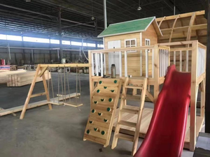 Offre Spéciale : Maisonnette <span class=keywords><strong>en</strong></span> <span class=keywords><strong>Bois</strong></span> pour Enfants, Fabrication Professionnelle, Écologique, Imperméable, Abordable, pour Jardin, Salon ou Hall - Product Image 6