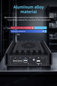 MiniTree N150 Intel Core I3 N305 PC intégré sans ventilateur compact 4LAN 6USB 2COM 32GB DDR5 <span class=keywords><strong>Linux</strong></span> Win11 4G Wifi nouveau Mini PC industriel - Product Image 2
