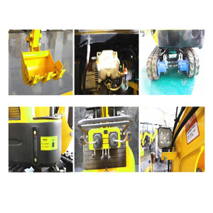 China Mini excavadora 1000kg pequeño sobre orugas cavando el precio de la máquina - Product Image 6
