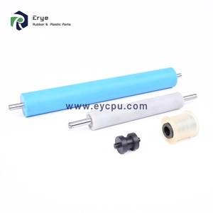 Nhà Máy Tùy Chỉnh Đúc Chịu Nhiệt Chịu Mài Mòn Cứng Con Lăn Cao Su PU Con Lăn Cao Su Tráng Con Lăn - Product Image 1