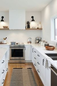 Cbmmart Armadio da <span class=keywords><strong>Cucina</strong></span> con Maniglia Integrale Lucida e Dispensa <span class=keywords><strong>Estraibile</strong></span> per <span class=keywords><strong>Cucina</strong></span> - Product Image 2