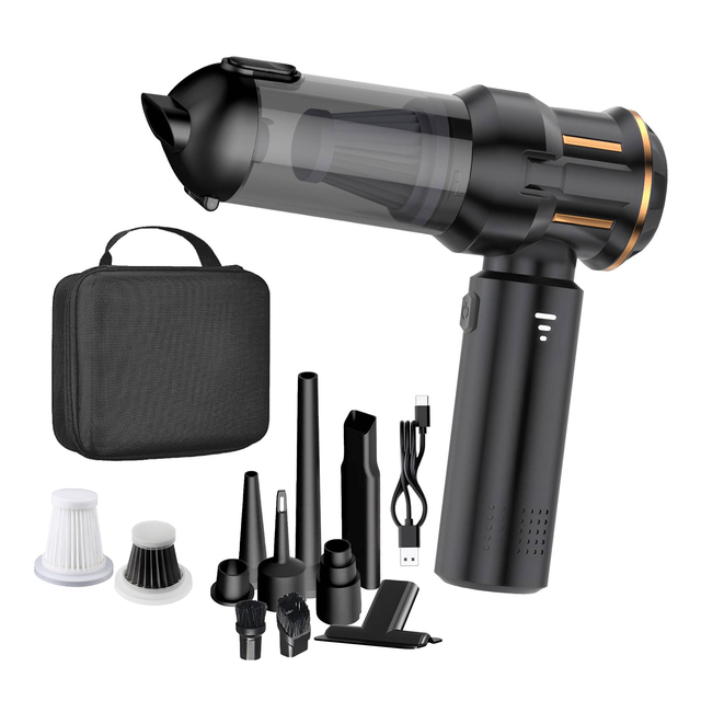 3 in 1 Mini Cordless Powerful Car Vacuum Cleaner 20000Pa Hand Held Portable Battery Powered Wireless Auto Vehicle Vacuum Cleaner
