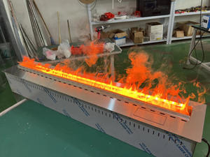 <span class=keywords><strong>Chimenea</strong></span> Eléctrica Moderna de Vapor de Agua 3D con Control Remoto, Construcción de Acero <span class=keywords><strong>para</strong></span> Uso en Villas y Apartamentos - Product Image 4