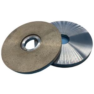 Meules diamantées plates en céramique personnalisées pour meuleuse d'angle, grain 80, pour métaux ferreux - Product Image 1