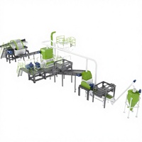 Planta de Reciclaje Automática de Alta Capacidad, Máquina de Cambio de Neumáticos, Trituradora de Neumáticos de Desecho TDF/TDA, Trituradora de Caucho con Control PLC