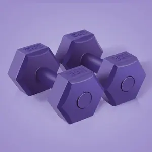 Juego de mancuernas de neopreno <span class=keywords><strong>TELLUS</strong></span> 20 lbs con soporte para Mancuernas Pesas de mano con mancuernas de neopreno - Product Image 1