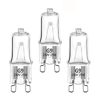 Ampoule de four 25W 35W 42W 230V transparente givrée à base en U G9, Lampe halogène HAL-G9