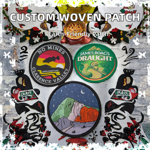 Parche Termoadhesivo Personalizado Ecológico con Bordes Tejidos de Alta Densidad para Gorra Trucker, Parches Luminosos Rock Davina - Product Image 2