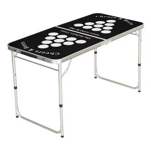 120*60 aluminio plegable Camping cerveza <span class=keywords><strong>Pong</strong></span> <span class=keywords><strong>mesa</strong></span> para diseño moderno Cocina Barbacoa Camping uso plegable aleación al aire libre Picnic - Product Image 6