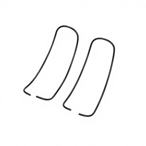 カスタムステンレス鋼製メモリーワイヤー製スプリングクリップ-U字型ワイヤーフォーム（電気製品、玩具、工業用） - Product Image 1