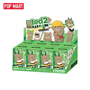 100% Authentique 100% Véritable Pop Mart <span class=keywords><strong>Ted</strong></span> 2 - Baby <span class=keywords><strong>Ted</strong></span> Action Plush Pendant Blind Box Jouets Mignons Tendance Spéciaux - Product Image 1