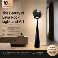 Lampadaire conique en fer LED avec CRI 90 élevé pour bureau, salon, canapé - Vente en gros transfrontalière et livraison directe