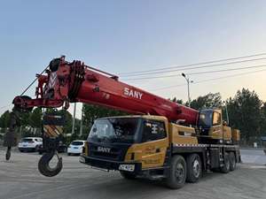 Grúa sobre orugas usada SANY STC550, capacidad de 55 toneladas, componentes principales: motor, bomba, caja de cambios, motorreductor - Product Image 2